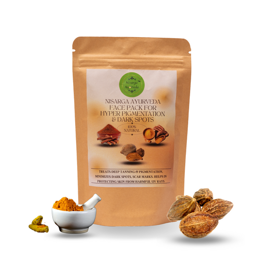 Pigmentation Face Pack Treats Tanning and Melasma | Minimize Dark Spots | Protects from Harmful UV Sun Rays | Provides Radiant Complexion- 100gm