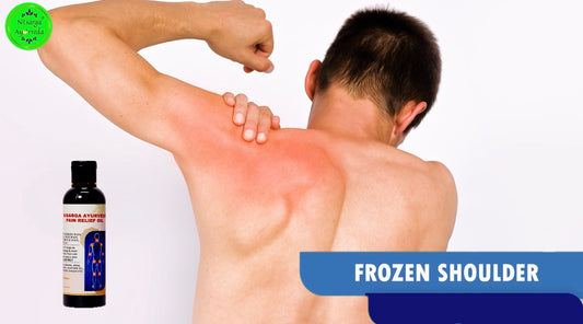 Ayurvedic Pain Relief Oil for Joint and Muscle Discomfort | Alleviate Frozen Shoulder, Sciatica, and Gouty Arthritis Pain – Pack of 2 (100ml Each)