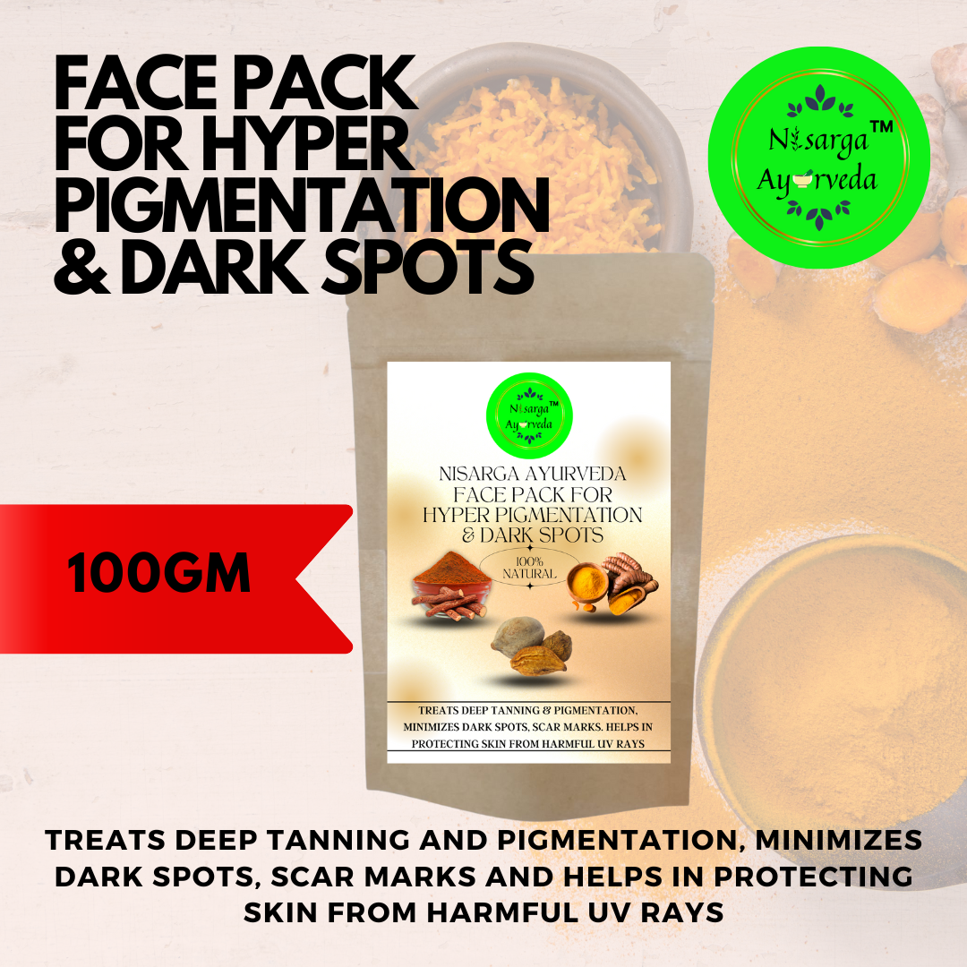 Pigmentation Face Pack Treats Tanning and Melasma | Minimize Dark Spots | Protects from Harmful UV Sun Rays | Provides Radiant Complexion- 100gm