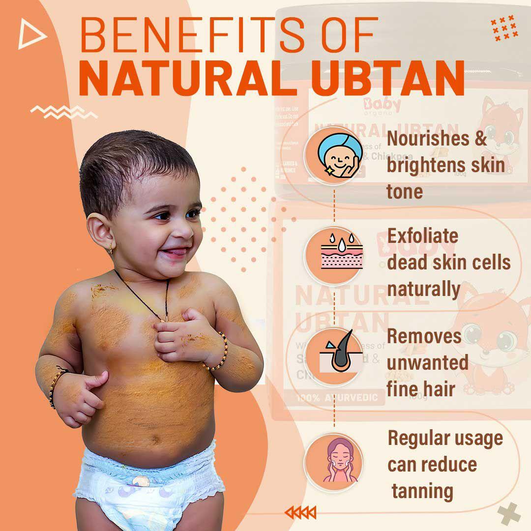 Ayurvedic Ubtan Scrub for Daily Face, Body Bath | Remove Skin Tanning, Acne, Pimple, Blemish with Rose, Sandalwood, Turmeric-100gm
