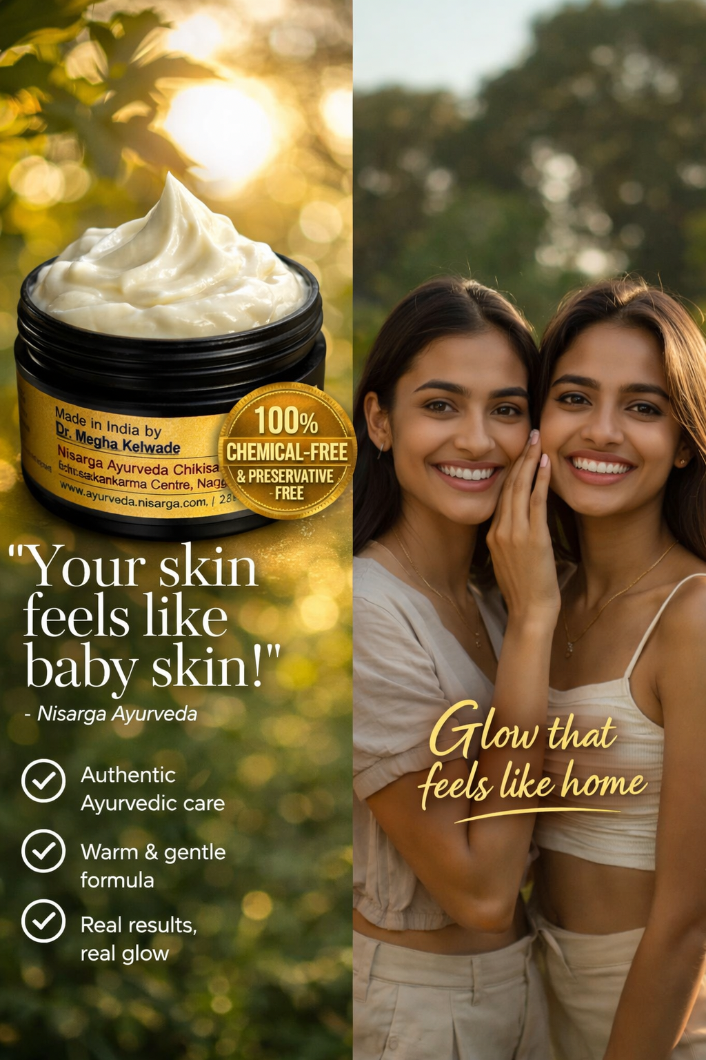 Shata Dhouta Ghrita 100 times washed Cow ghee daily Moisturiser Cream | Sunscreen UV Protection | Anti-ageing |Anti-Wrinkle Face & Skin Cream-40gm